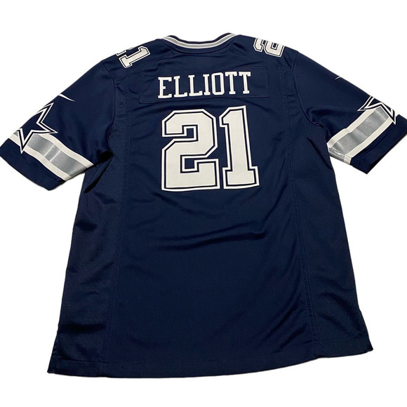 Nike Ezekiel Elliott 21 Dallas Cowboys (On Field Dri-Fit) Jersey Size M - Picture 2 of 7